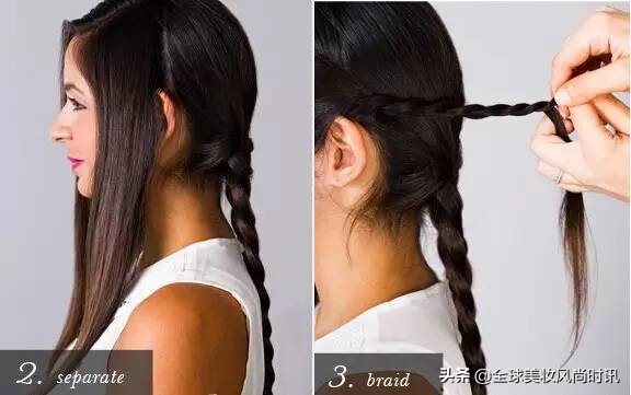 简单的编发教程保证你一看就会哦,短发编发简单又好看步骤图解