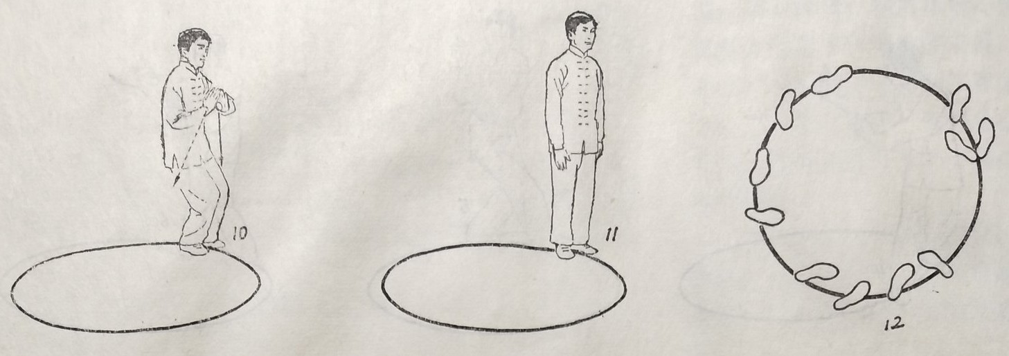 八卦掌又叫游身八卦掌,八卦掌走圈手法