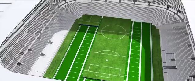 热刺8亿英镑新球场初现雏形,热刺新球场纪录片