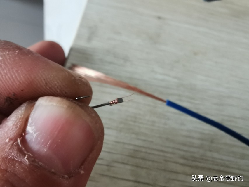 逗钓朝天钩制作注意细节,朝天钩线组制作教程