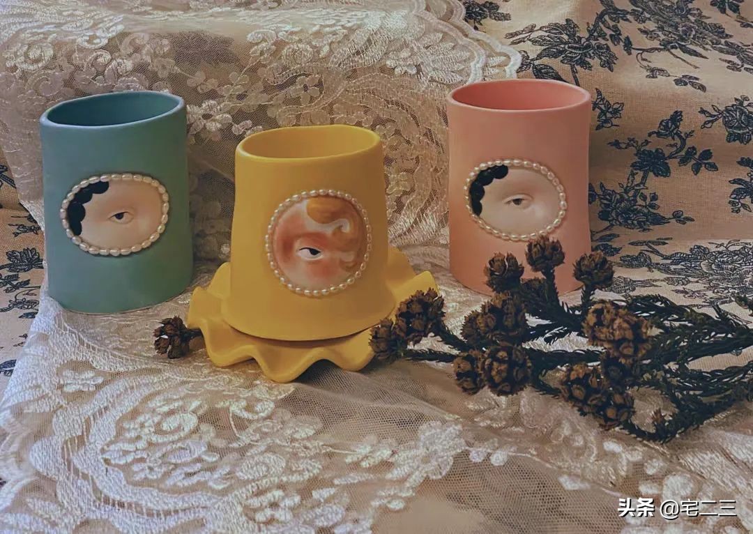 杯子ins高颜值小众家用,独特小众杯子