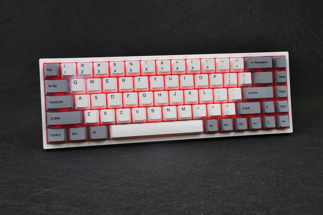 nj68机械键盘拆解,keydousnj81键盘评测