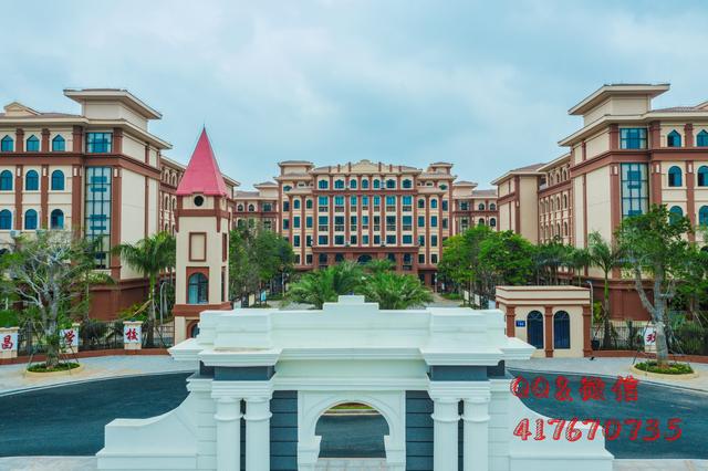 文昌学校清华附中操场,文昌清华附中照片