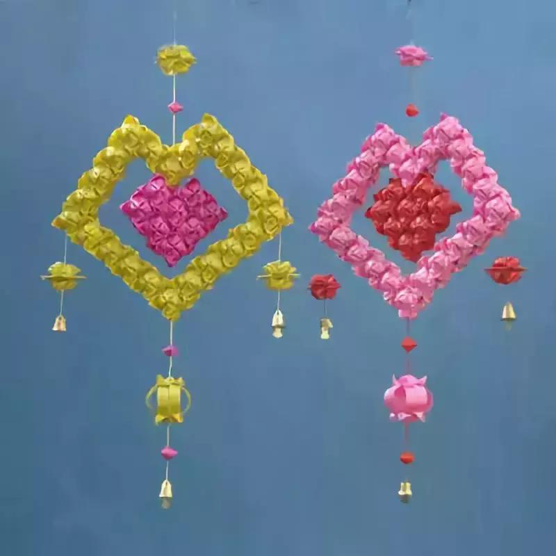 80年风铃折法,90年代折风铃详细教程