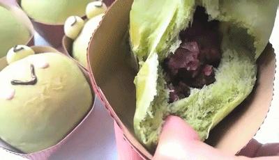这是什么面包,可爱到要挤出屏幕了