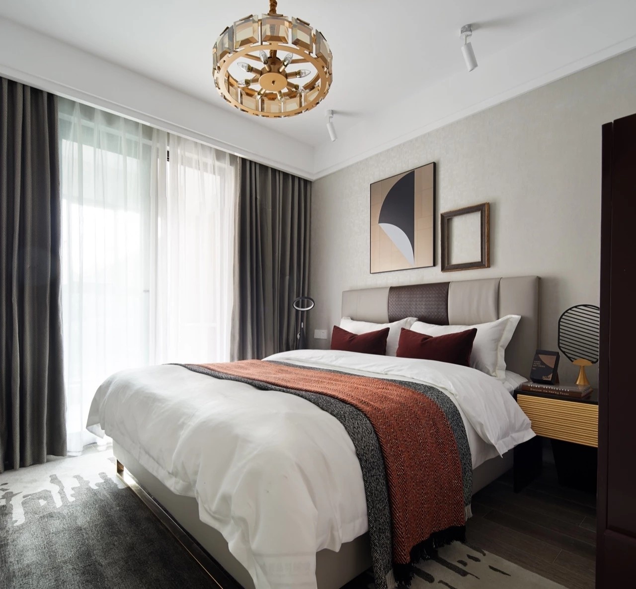 常州新北新城樾隽中央188平,常州新城樾隽中央120平装修效果图