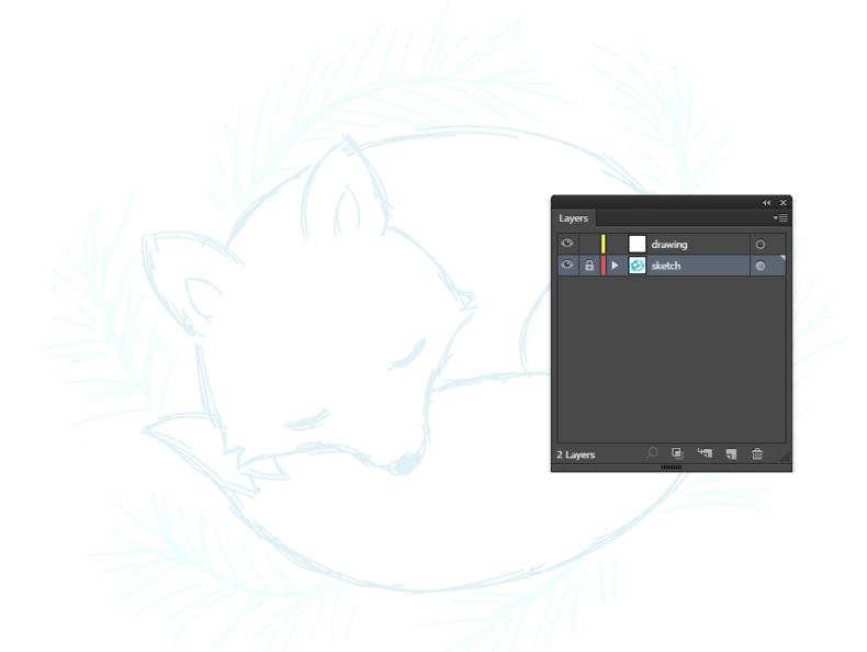 ai画一个蝴蝶,一只小狐狸怎么画