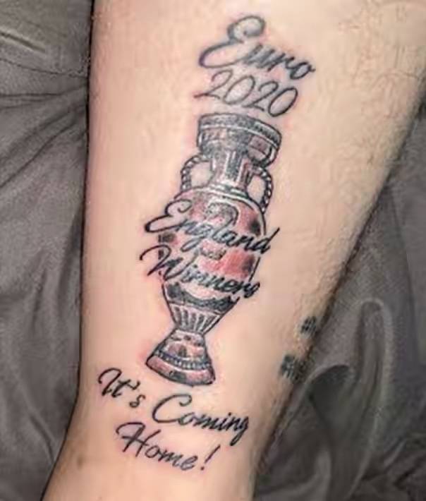 英格兰纹身,英格兰队纹身