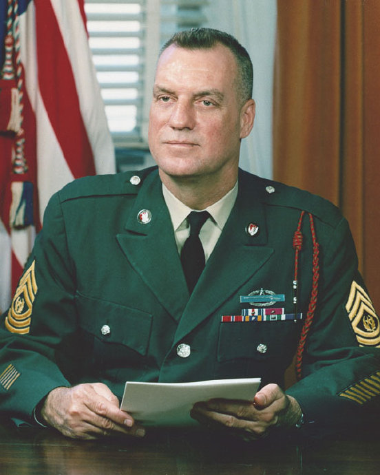 美军首席士官长什么级别,美军首席士官长军衔