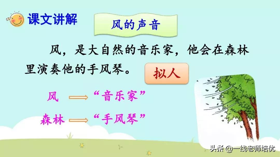 三年级21课大自然的声音全文图片,语文三年级大自然的声音课文讲解