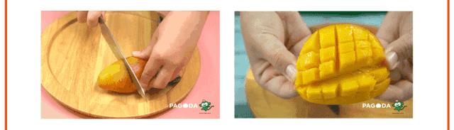 贵妃芒号称是芒果之王皮薄多汁,贵妃芒树上摘下来就能吃的芒果