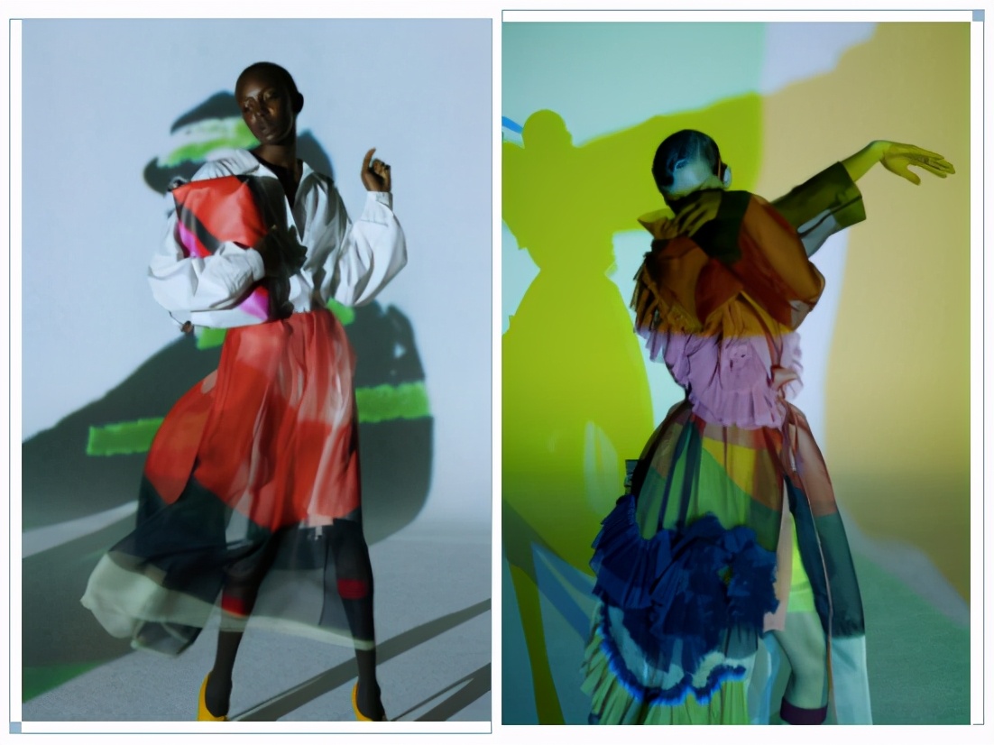 2022春夏巴黎时装周街拍欣赏,2021夏夏高定时装周