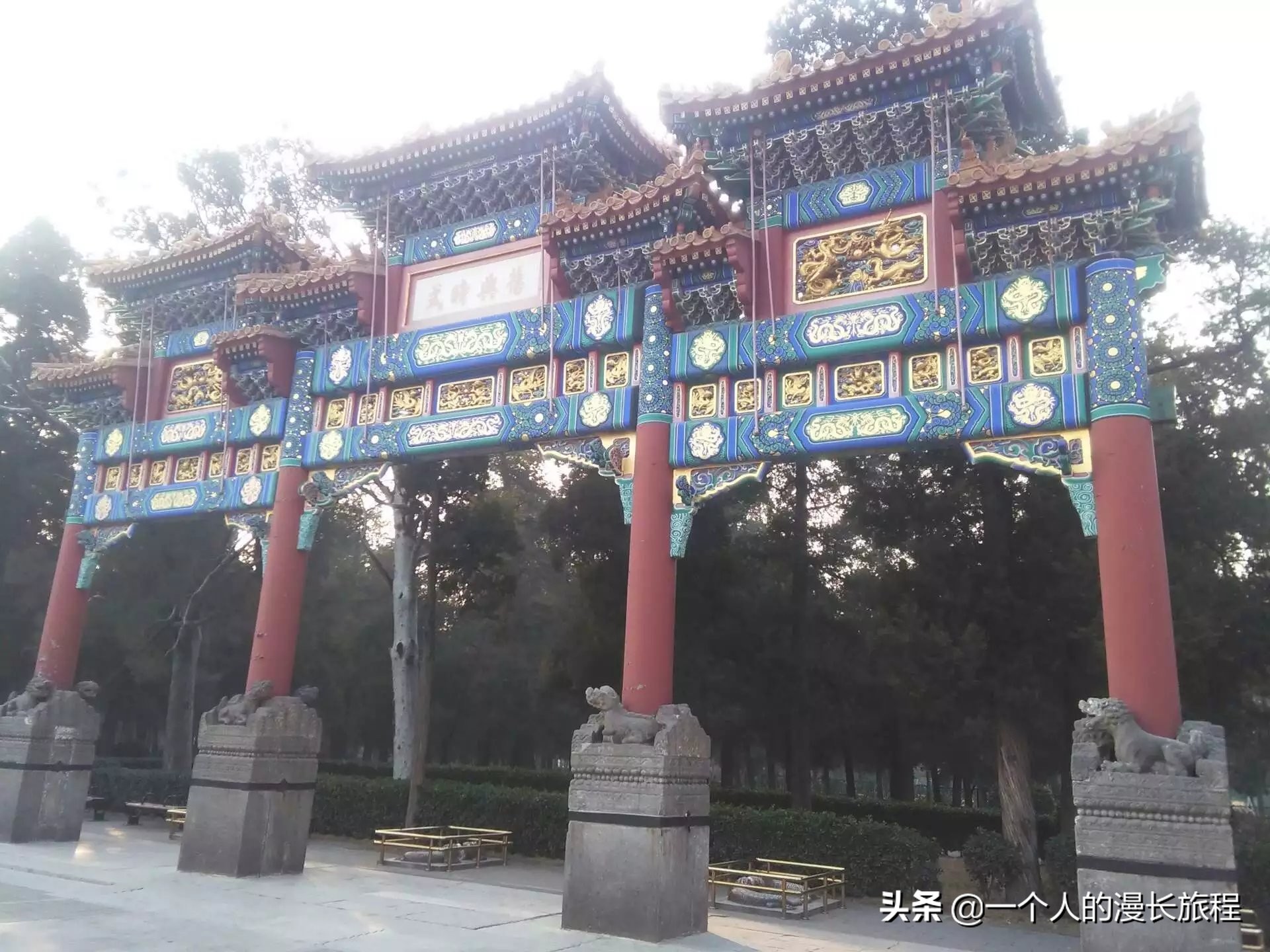 北京景山,这里是北京故宫