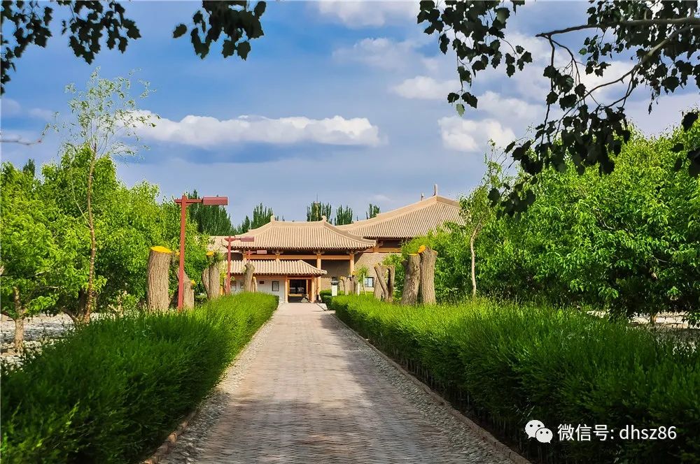 敦煌山庄全景图,敦煌山庄附近景区