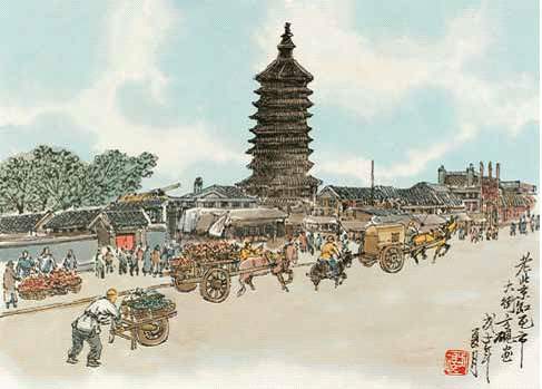 北京万松老人塔简介,万松老人塔历史沿革