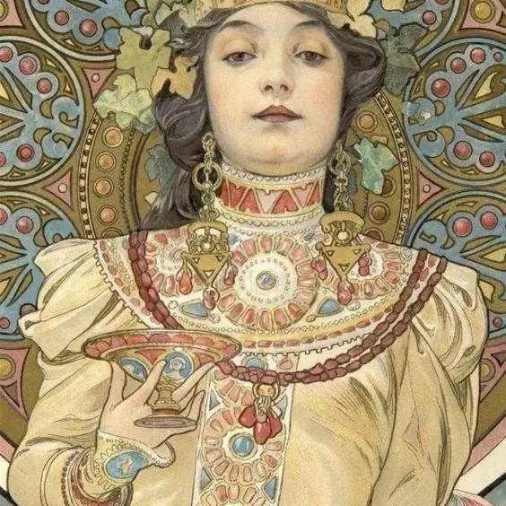 穆夏设计风格,阿尔丰斯·穆夏的设计风格