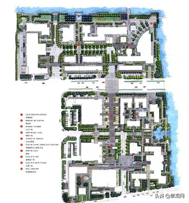 园林闸坝景观设计案例分析,茶楼户外园林景观设计案例