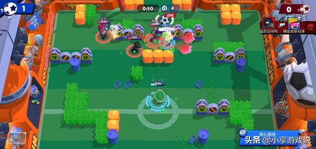 荒野乱斗铲子足球模式打法思路,荒野乱斗足球技巧教学