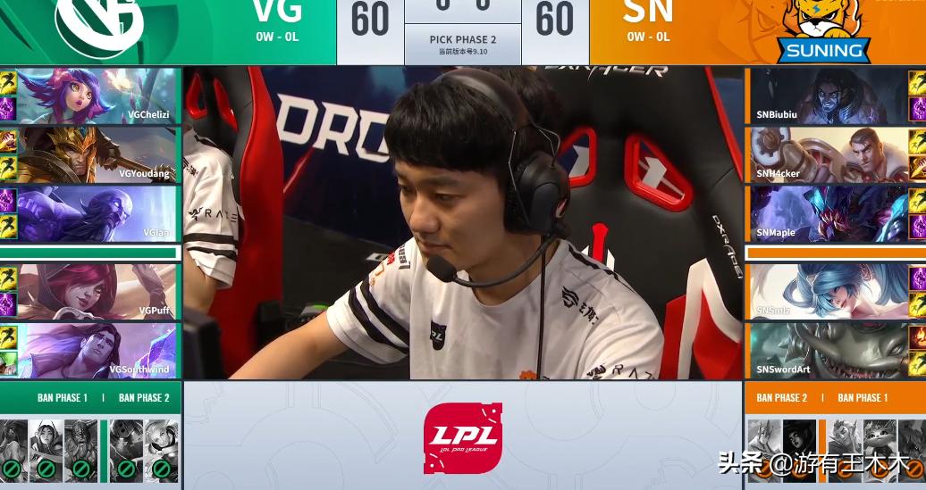 sn战队smlz赛后互动,管泽元看塞恩单杀smlz