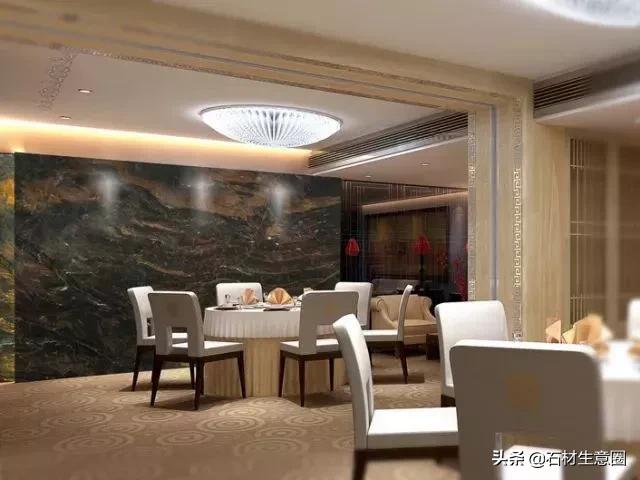 黑色大理石轻奢装修效果,黑色系大理石