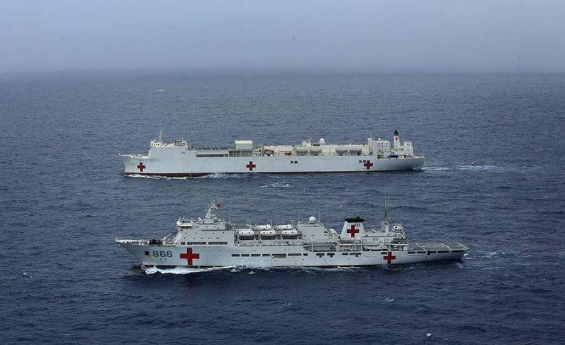 中国海军医院船,海军医院船有几艘