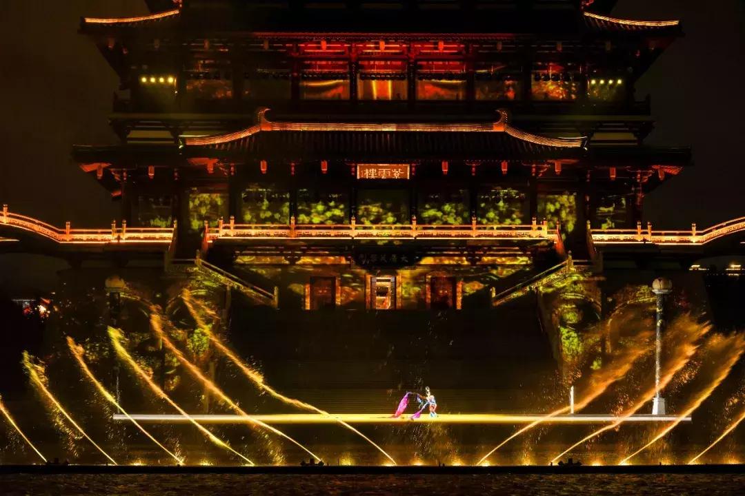 大唐芙蓉园水舞光影秀收费吗,大唐芙蓉园大型水上光影秀