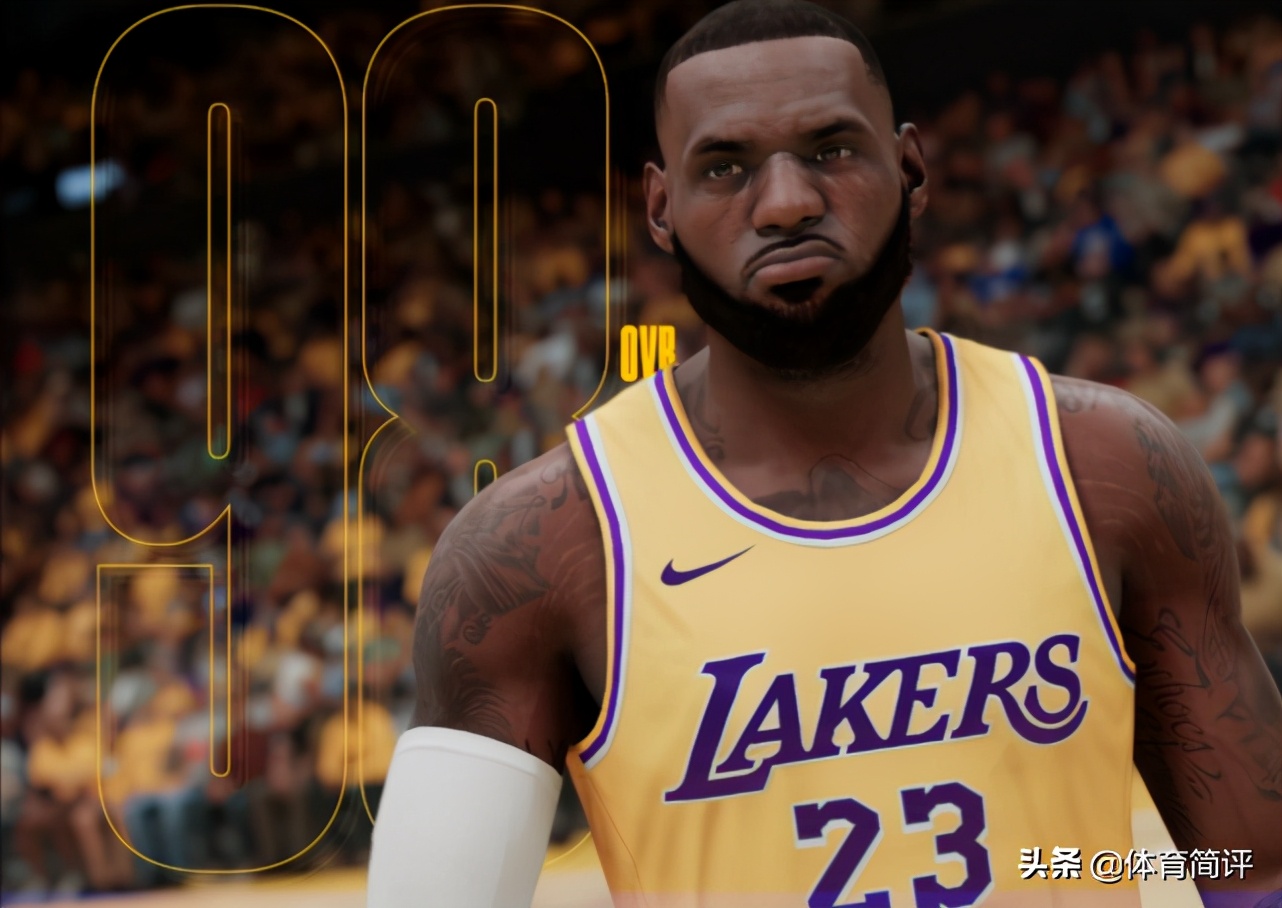 2k20能力值三大球员詹姆斯,2k20詹姆斯辉煌生涯