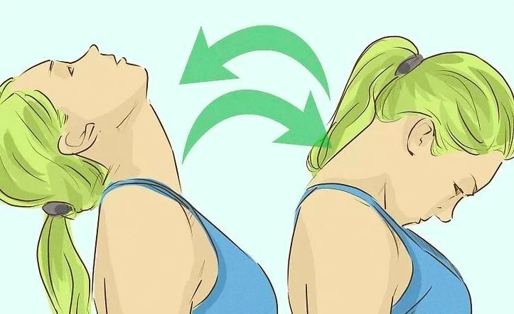 肩颈酸痛怎么躺着缓解拉伸,久坐肩颈拉伸动作图解