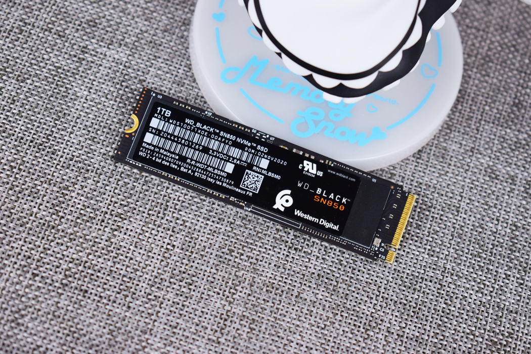 西部数据WD_BLACKSN8501TB固态硬盘开箱试玩