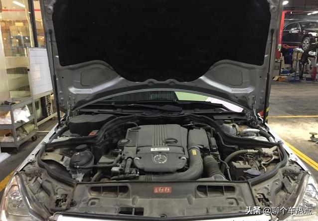 记录修车日常奔驰c200l保养,奔驰车保养记录查询