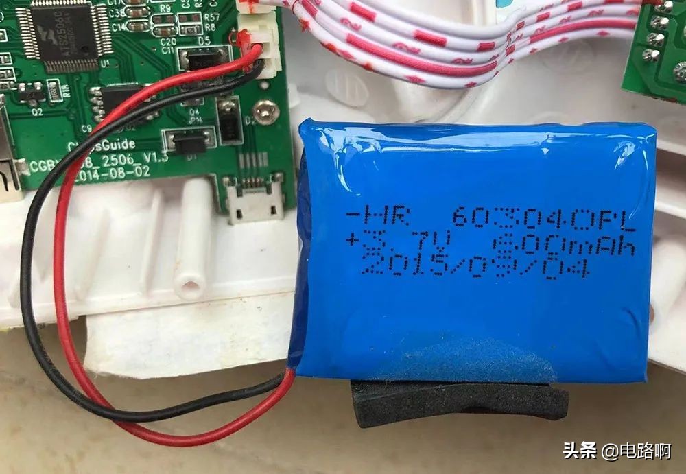 维修火火兔，偶遇最简单的锂电池充电电路，实在是太节省成本了