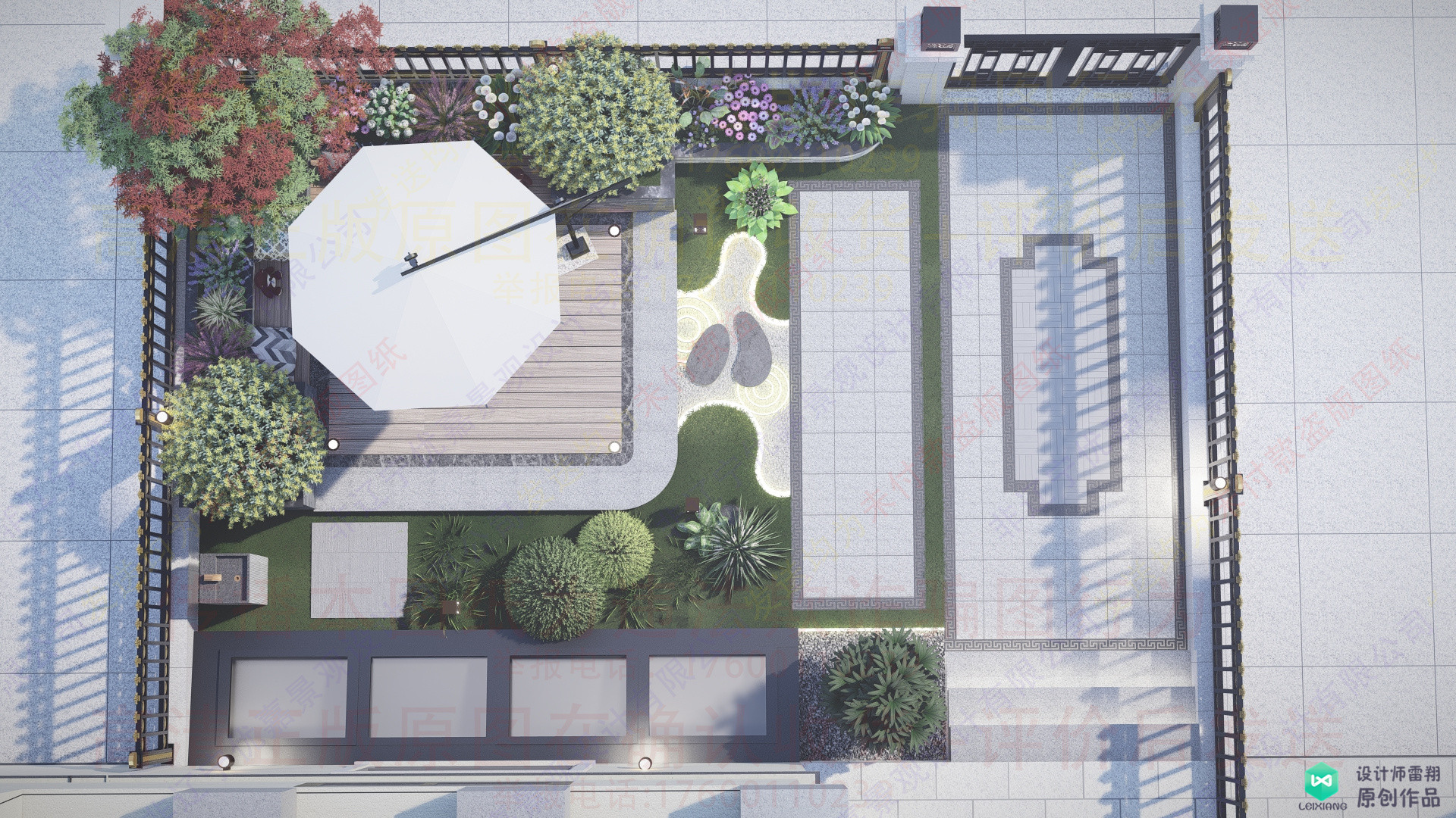 自己动手铺草坪效果,草坪的正确铺装方法