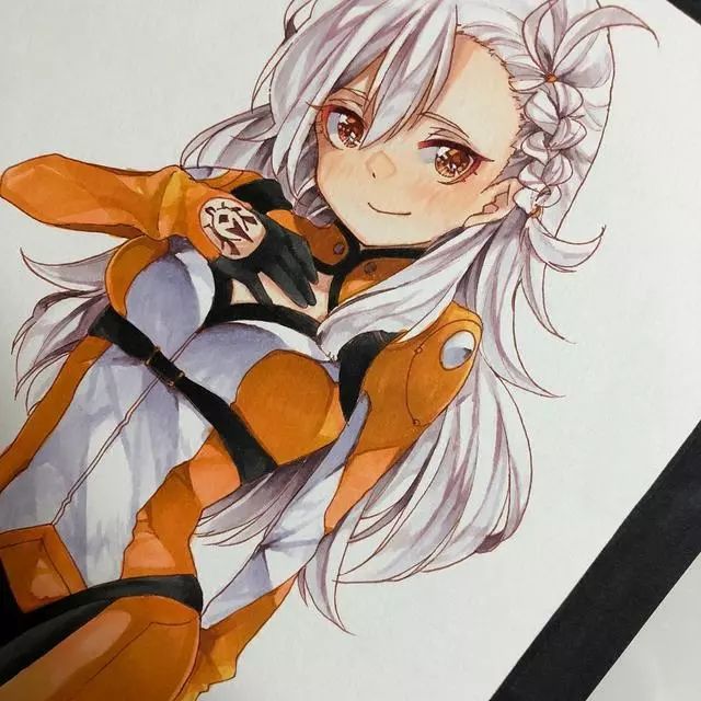 马克笔手绘画动漫,马克笔手绘动漫临摹素材