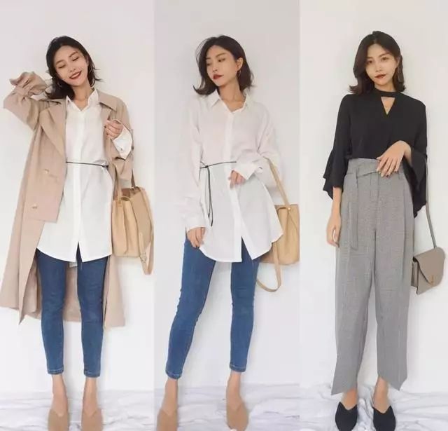 个子高如何穿西装女生好看,小个子女生春天黑色西装怎么搭配