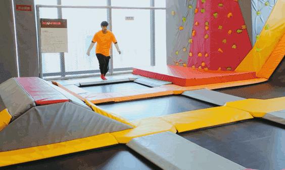 蹦床公园dojump,北京dojump蹦床公园探店