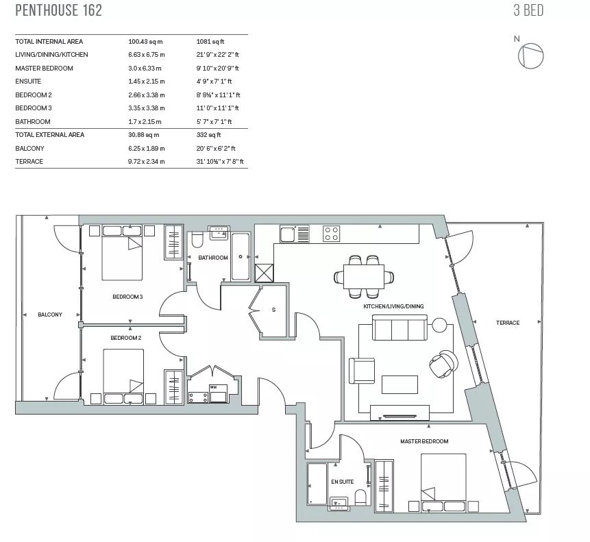 伦敦一区肖迪奇#御郡#室内面积约62-100.89㎡豪华单元