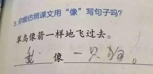 最懒小学生造句完整版,最懒小学生搞笑的造句