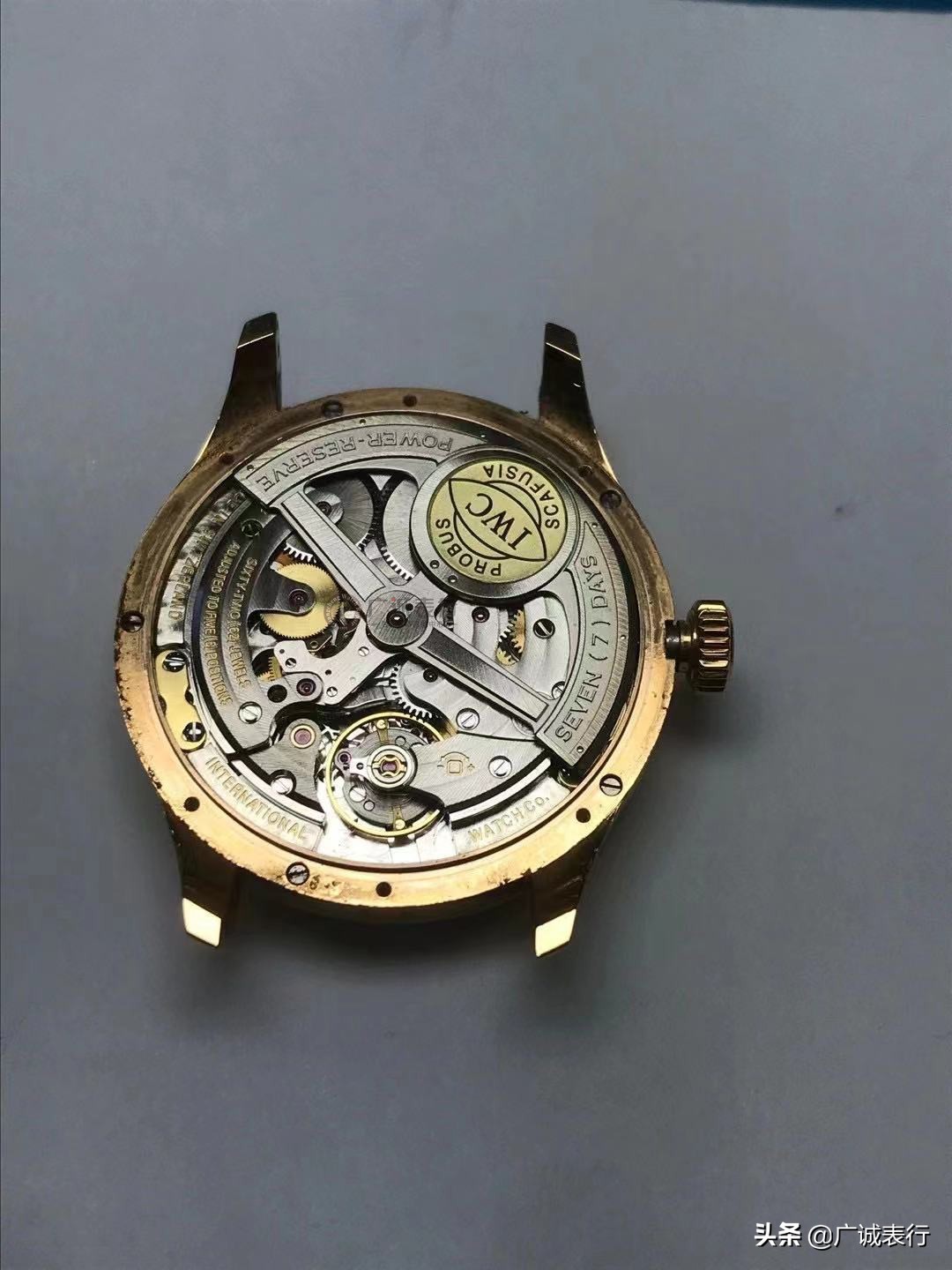 iwc万国葡计复刻表,iwc万国手表葡7怎么看真假