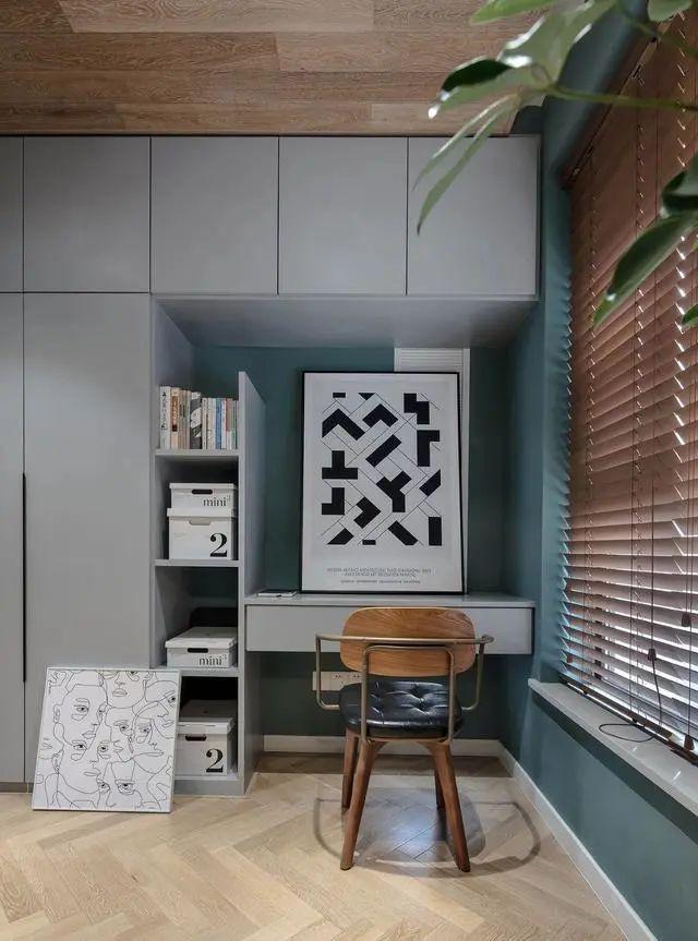 69㎡2室变3室，收纳惊人，还有阳光大书房！