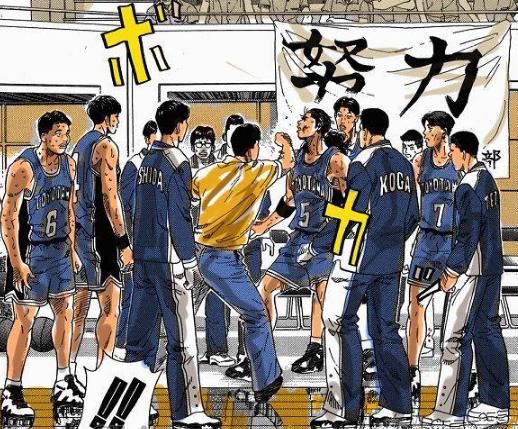 灌篮高手翔阳队阵容,灌篮高手与翔阳比赛