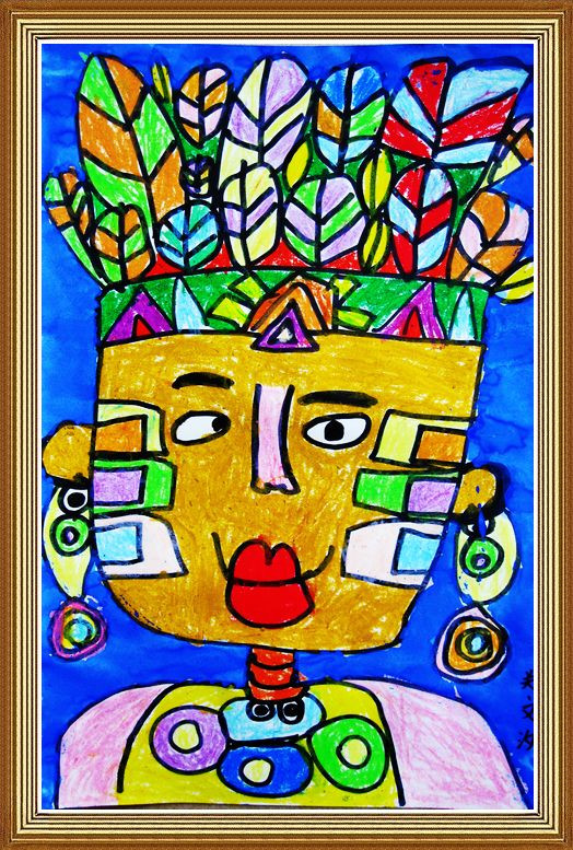 适合孩子的绘画工具,儿童油画绘画棒画好看的东西