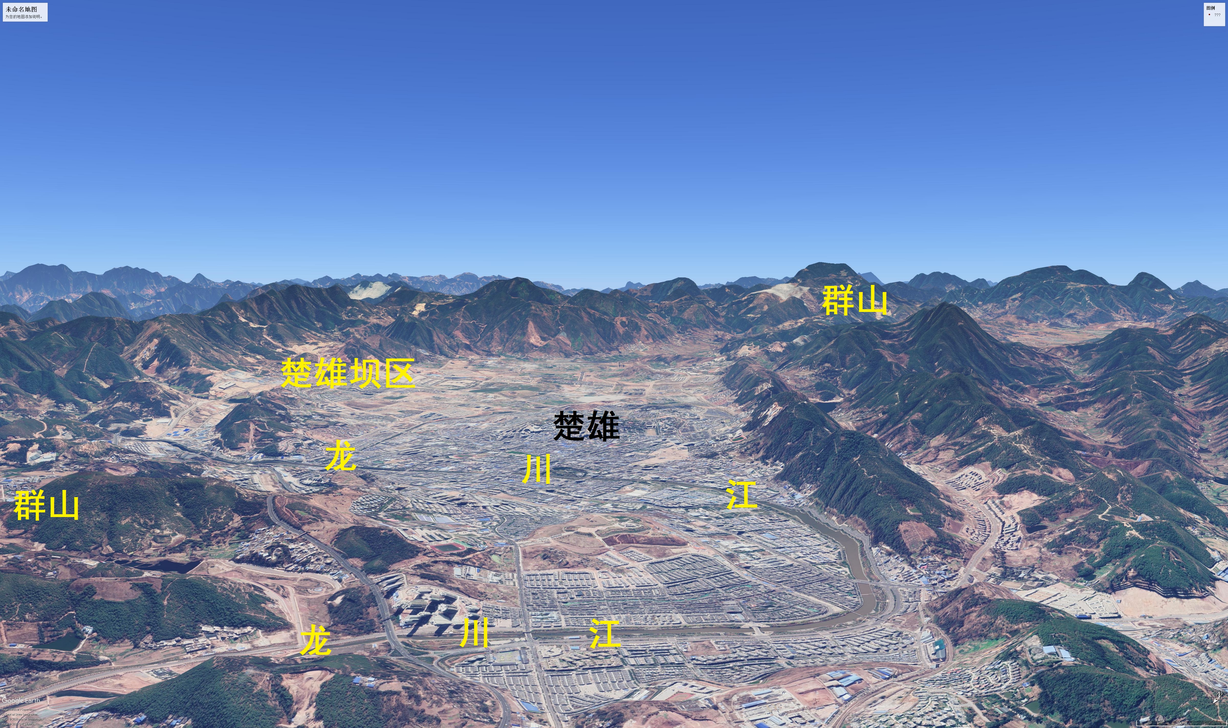 云南州级地形图,云南八大古国分布图