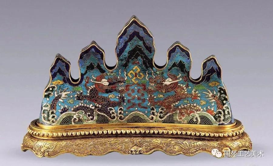 中国的非遗手工艺品景泰蓝,国苑工艺美术