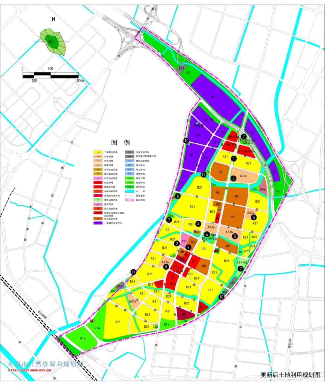 无锡市中心最新地块规划,无锡西北片区规划