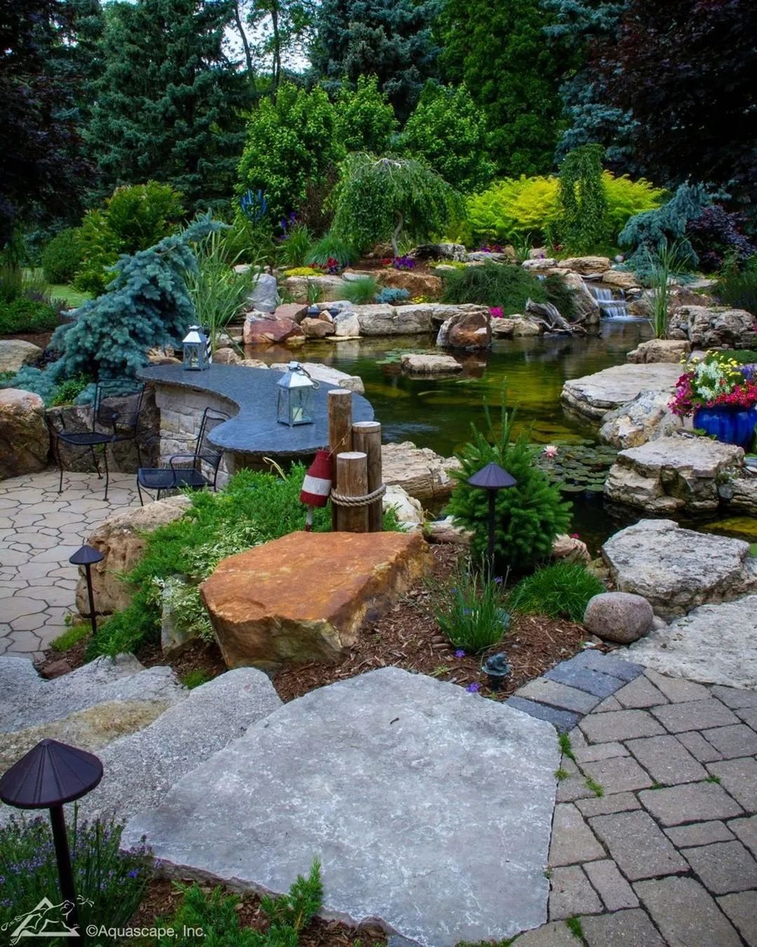 英伦风水景雕塑图片,景观亲水平台图片