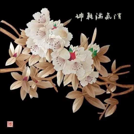 麦秆画芦苇画,最好看的麦秆画