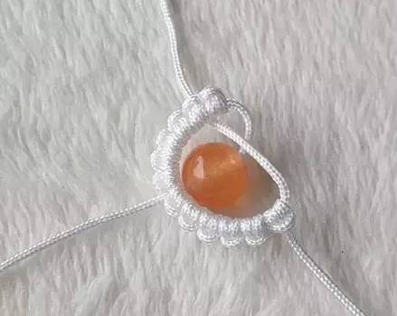 用弹力绳转运珠戒指编织教程,戒指编织教程大全简单图片