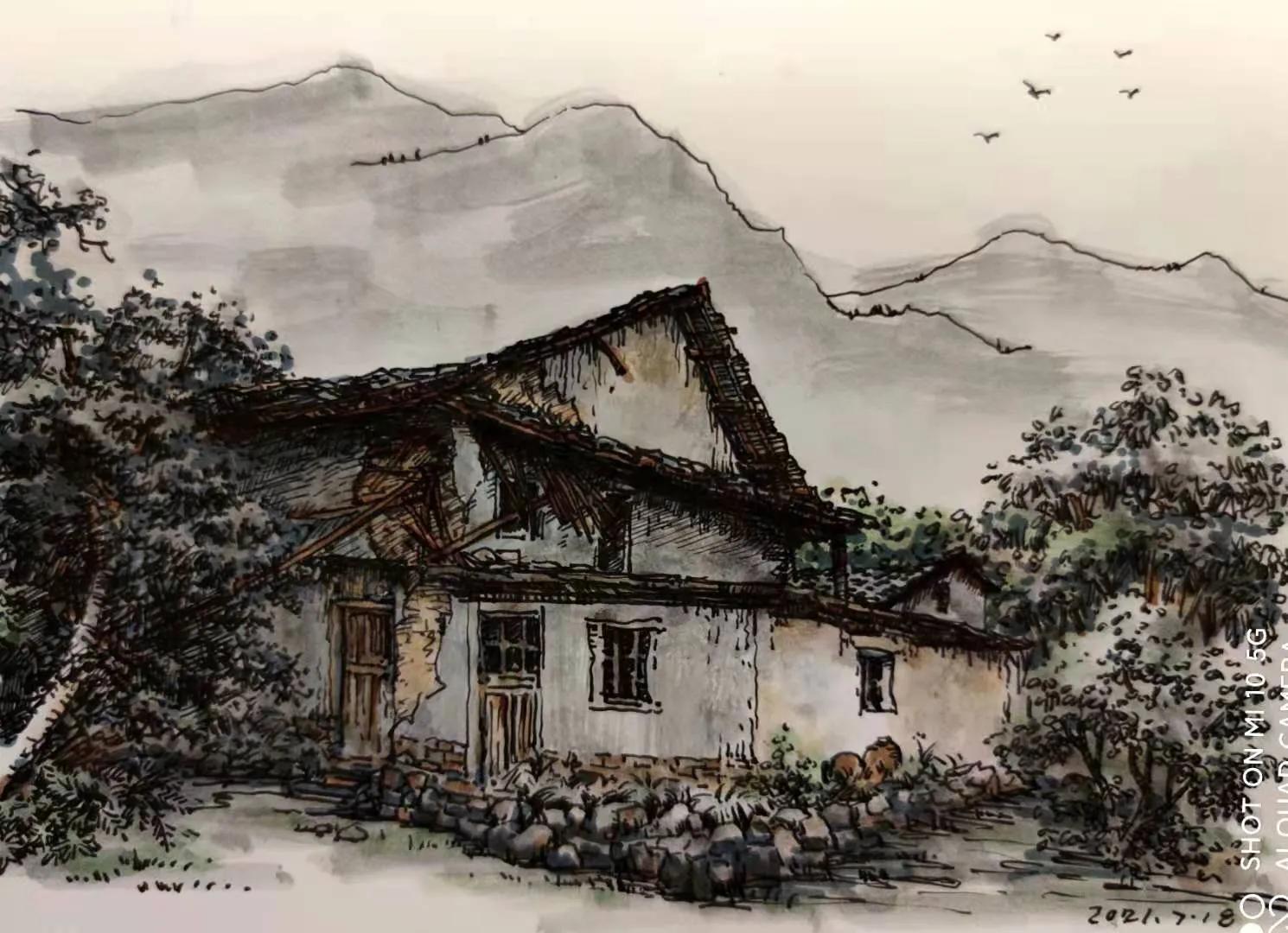 幸福原创绘画作品欣赏,幸福原创画作品