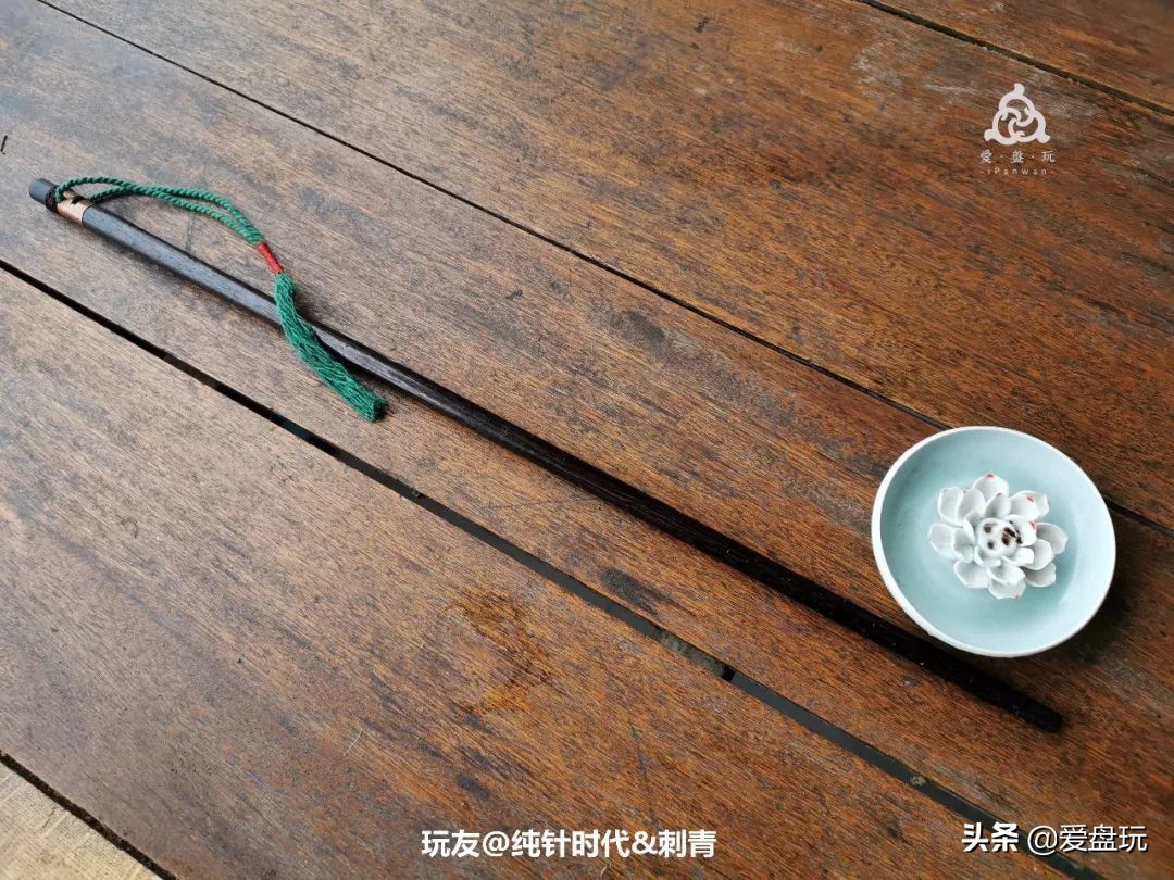 10块钱的手把件,极品老秤杆