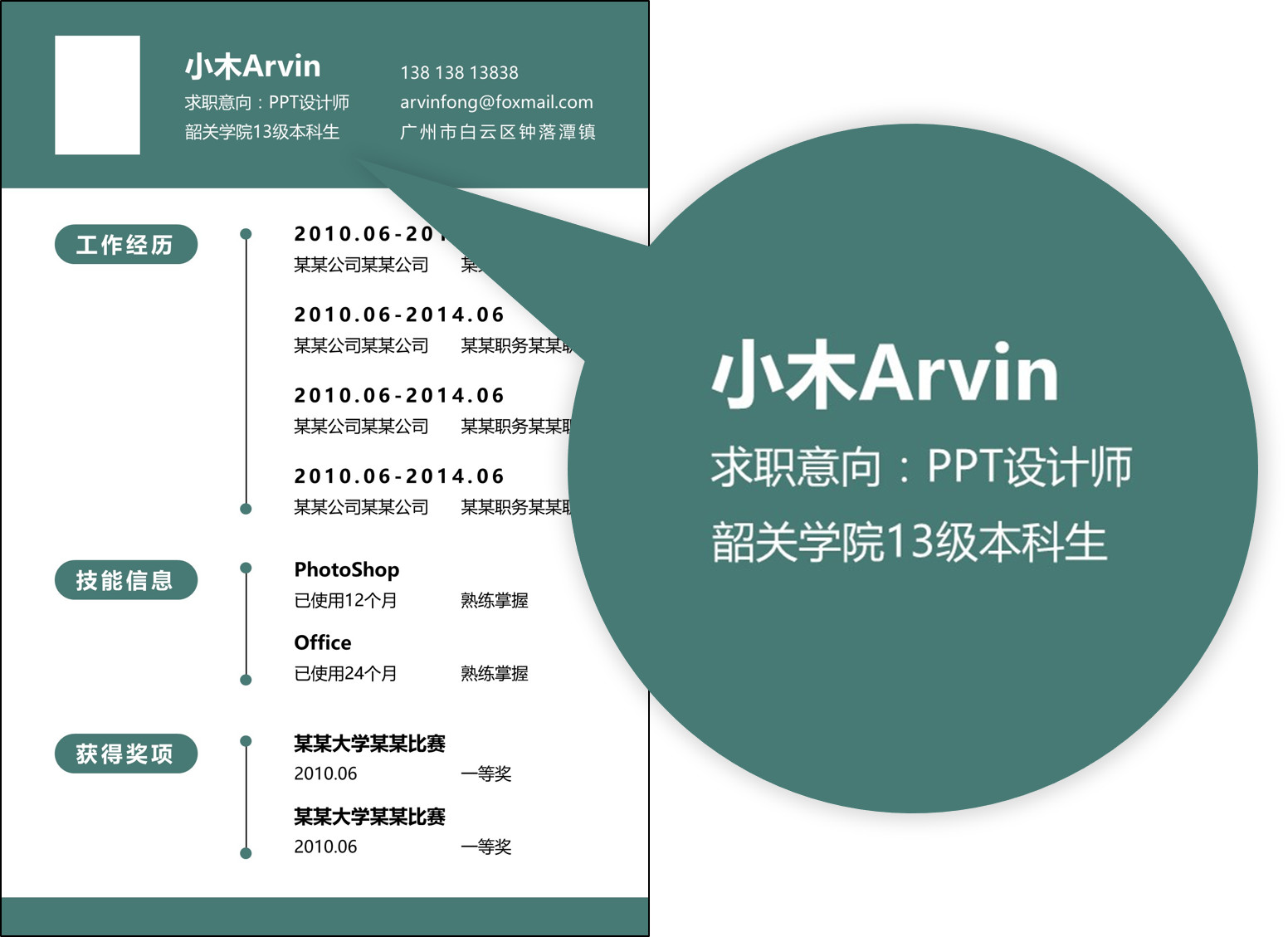 通过率最高的简历模板,如何写好通过率高的简历